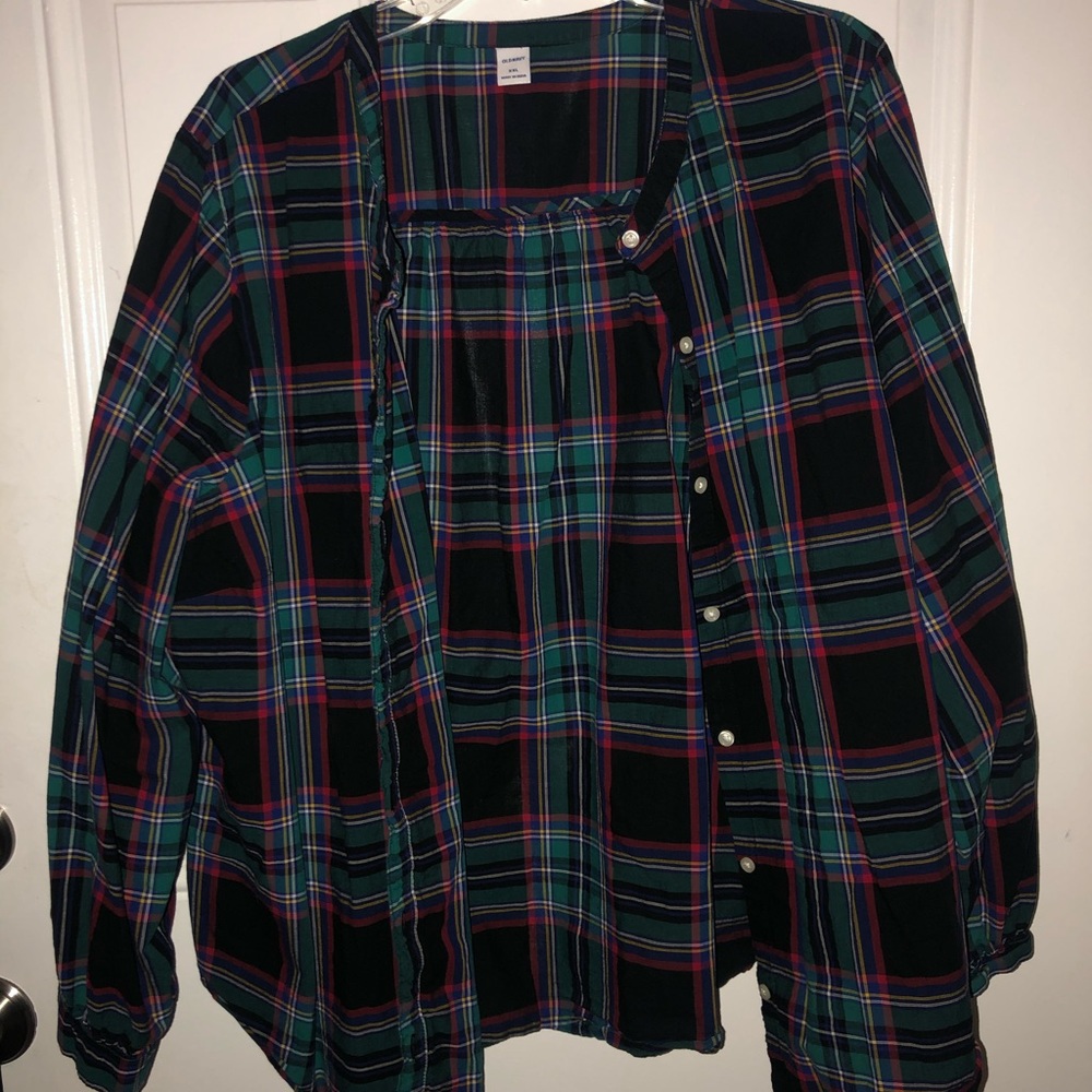 Plaid Cardigan